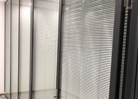 Meubles de bureau en verre de bureau de système en aluminium démontable de séparation