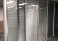 Murs en verre vitrés simples de diviseur de bureau de cloison de séparation en verre de pièce de bureau d'OEM