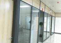 Séparation en aluminium en verre de cadre pour l'immeuble de bureaux
