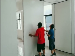 OEM cadre en aluminium cloisons de séparation mobiles cloisons de séparation pliantes coulissantes