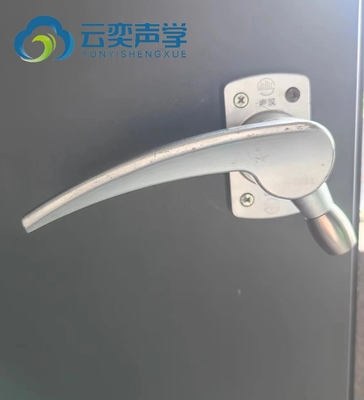 Porte d'entrée métallique personnalisable à l'intérieur Porte insonorisée Porte insonorisée Porte