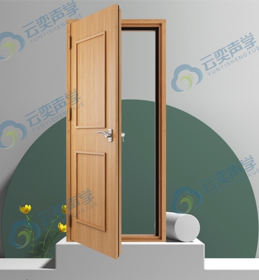 Porte composite à densité multicouche insonorisée en acier laminé à froid et absorption des chocs