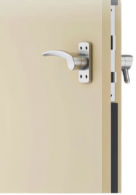 Porte composite à densité multicouche insonorisée en acier laminé à froid et absorption des chocs