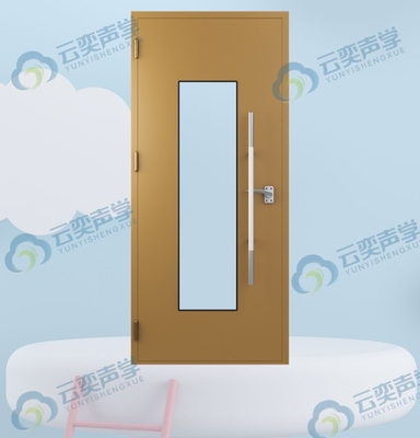 STC 40+ 3 DB Porte insonorisée pour l'intimité et le confort dans les bâtiments résidentiels