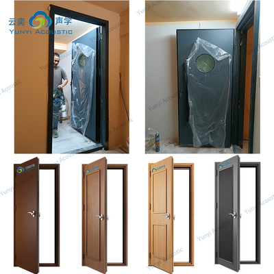 40DB 42dB 45dB Porte insonorisée UL Liste/FM Approuvée pour les banquets d'hôtel