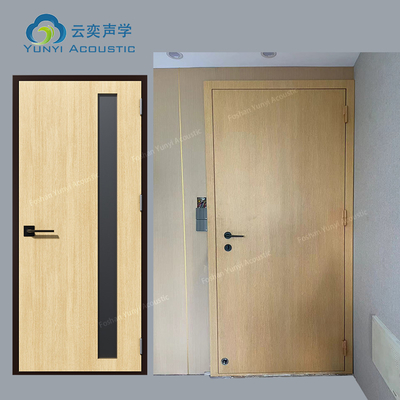 Porte d'absorption sonore 72 mm 105 kg Porte insonorisée pour le cinéma et le salon