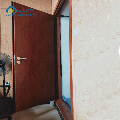 Porte insonorisée Porte composite en acier et en bois pour enfants Salle de cinéma salle de conférence