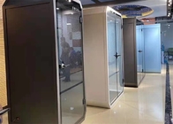Cosses insonorisées de bureau de cadre en aluminium, cosses acoustiques pour des bureaux