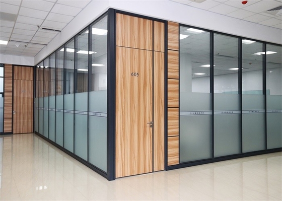 Cloison de séparation de haute qualité moderne de cloisons de séparation en verre de bureau