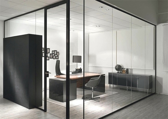 Séparation moderne populaire de bureaux de cloisons de séparation en verre de bureau