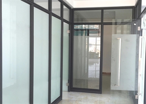 Mur de verre sain en verre de preuve de cloisons de séparation de bureau pour le bureau
